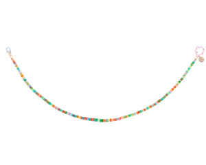 Tiny Joys & Spells   Numbers Necklace on Jelly Opal Chain