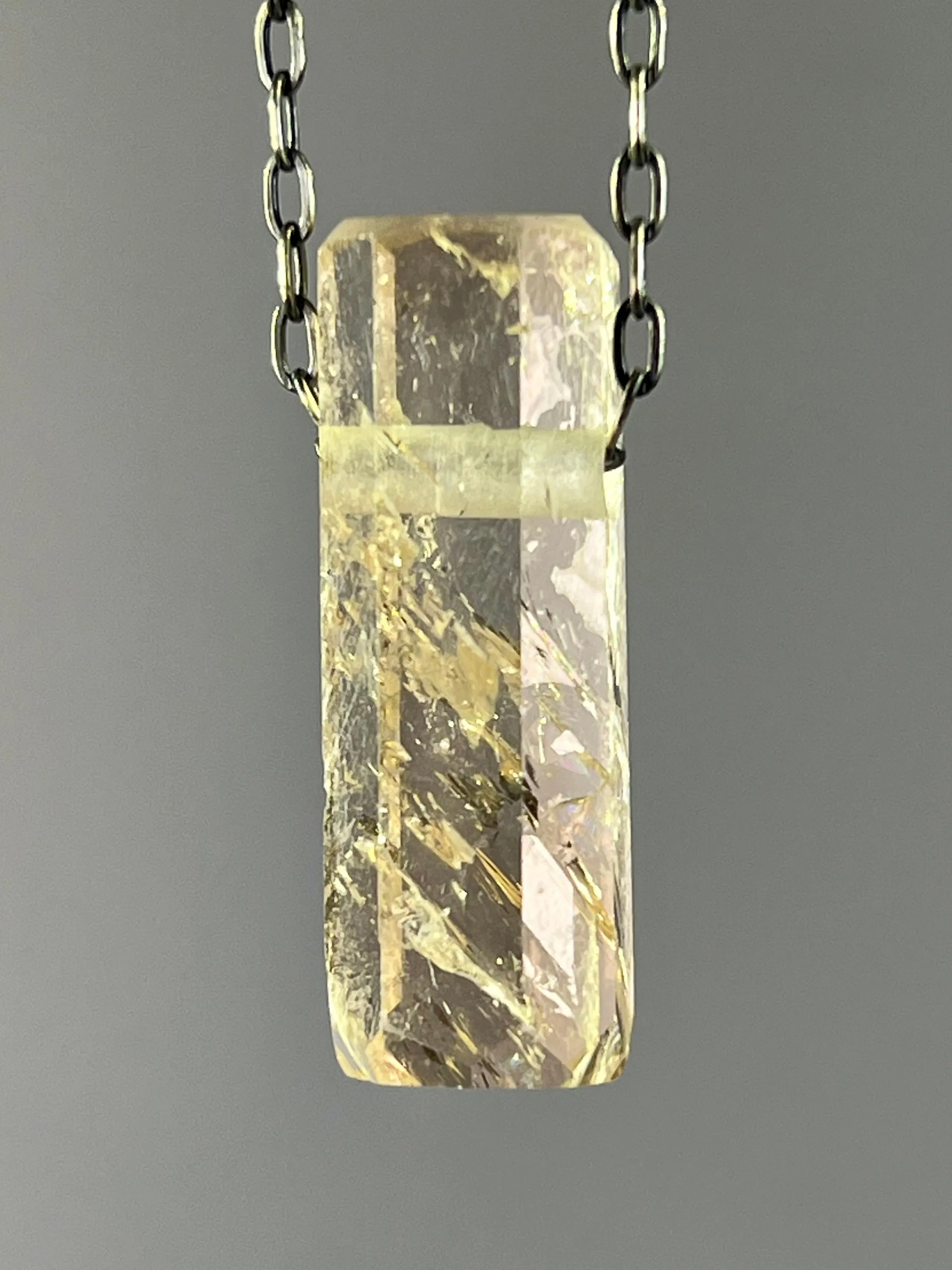 Topaz Crystal Necklace