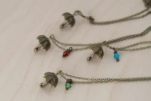 Umbrella BFF Necklace (Sold Singly)
