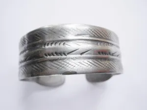 Vintage Berber Silver Tunisian Bracelet