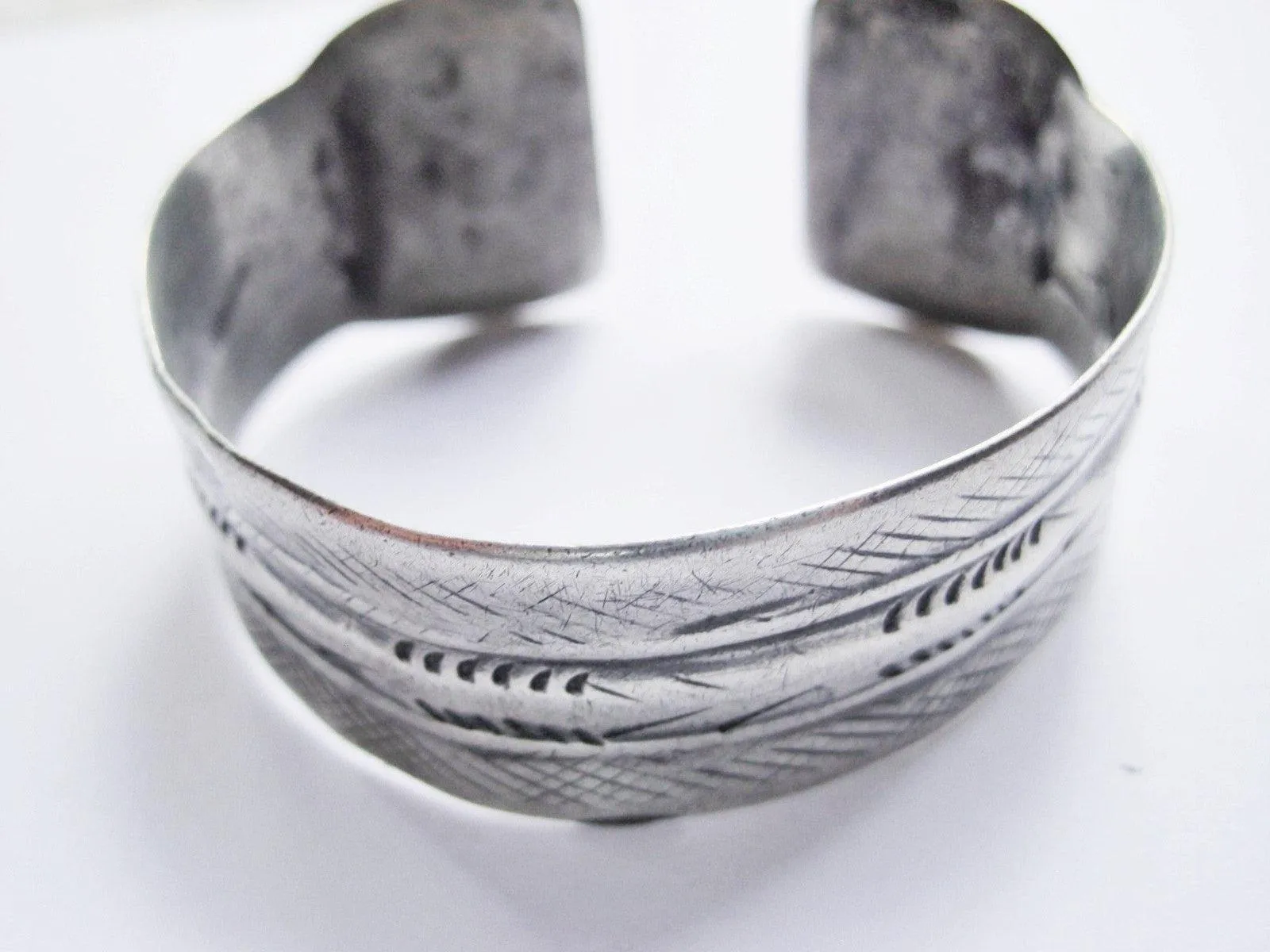 Vintage Berber Silver Tunisian Bracelet