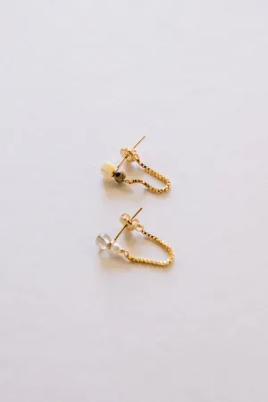 X Prism Earth Building Block Earrings